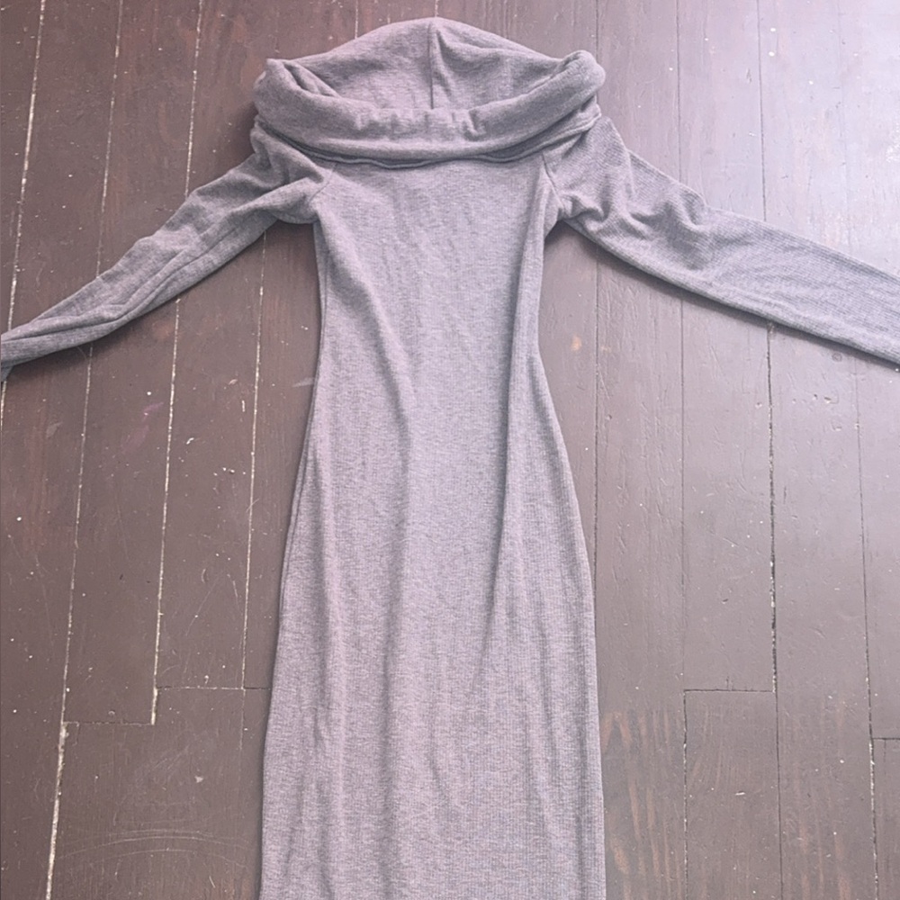 Wild Fable Gray Long Sleeve Dress
